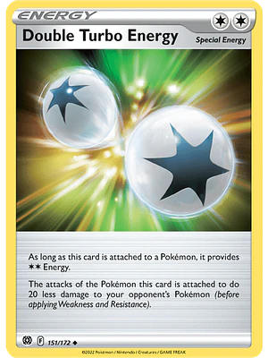 Double Turbo Energy - 151/172 - Uncommon - Singles Pokemon