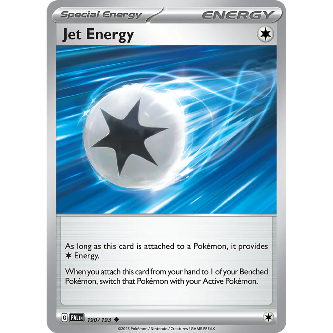 Jet Energy - 190/193 - Uncommon - Singles Pokemon 1