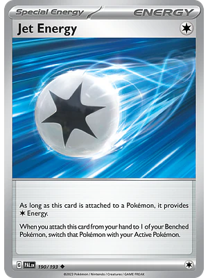 Jet Energy - 190/193 - Uncommon - Singles Pokemon