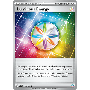 Luminous Energy - 191/193 - Uncommon - Singles Pokemon