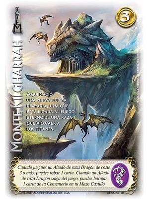 MONTE KILGHARRAH (AESX - CORTE DE LA FURIA)