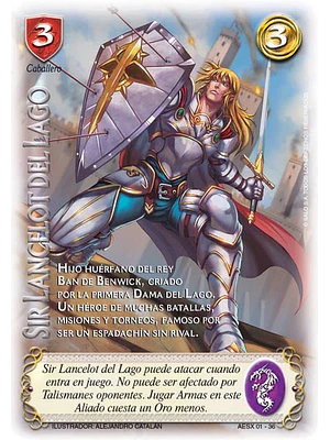 SIR LANCELOT DEL LAGO - SINGLES MITOS Y LEYENDAS