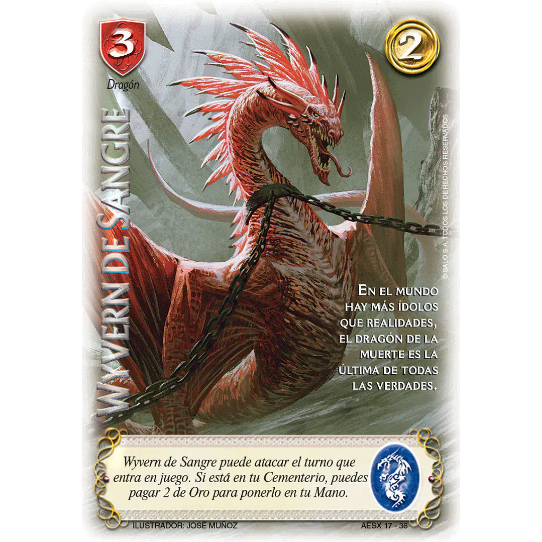 WYVERN DE SANGRE - SINGLES MITOS Y LEYENDAS 1