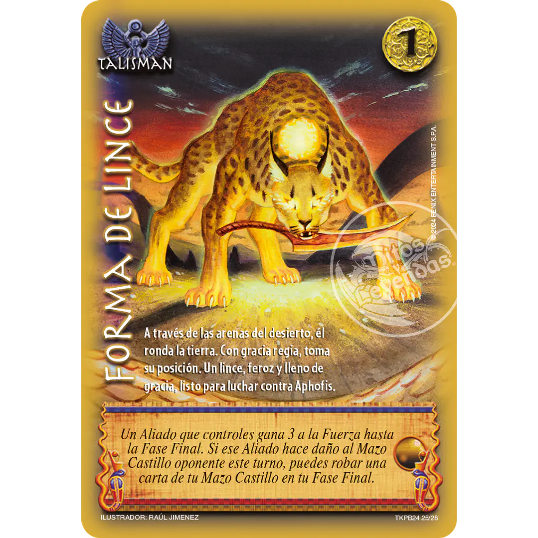 FORMA DE LINCE - SINGLES MITOS Y LEYENDAS 1