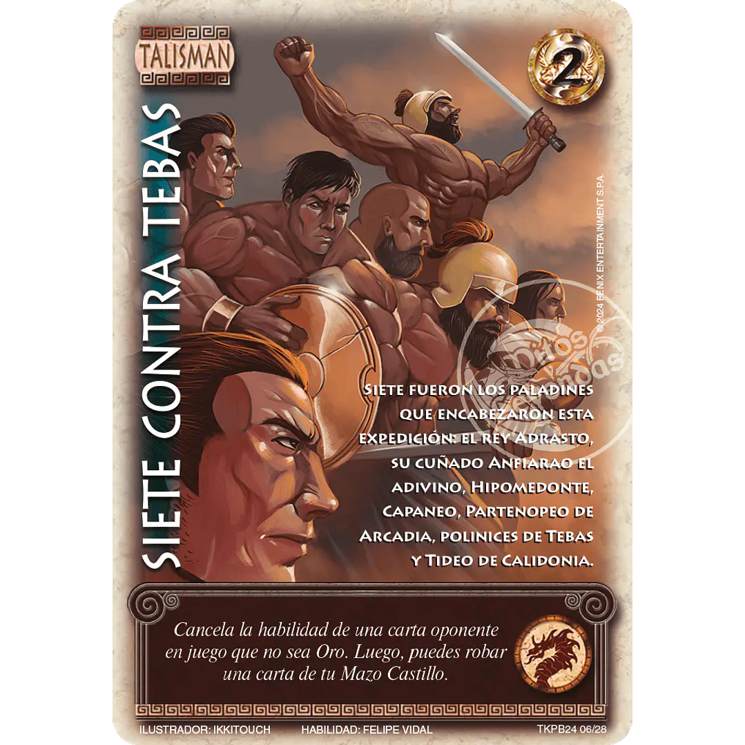 SIETE CONTRA TEBAS TOOLKIT - SINGLES MITOS Y LEYENDAS 1