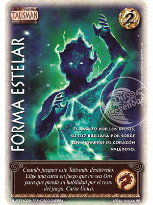 FORMA ESTELAR - SINGLES MITOS Y LEYENDAS