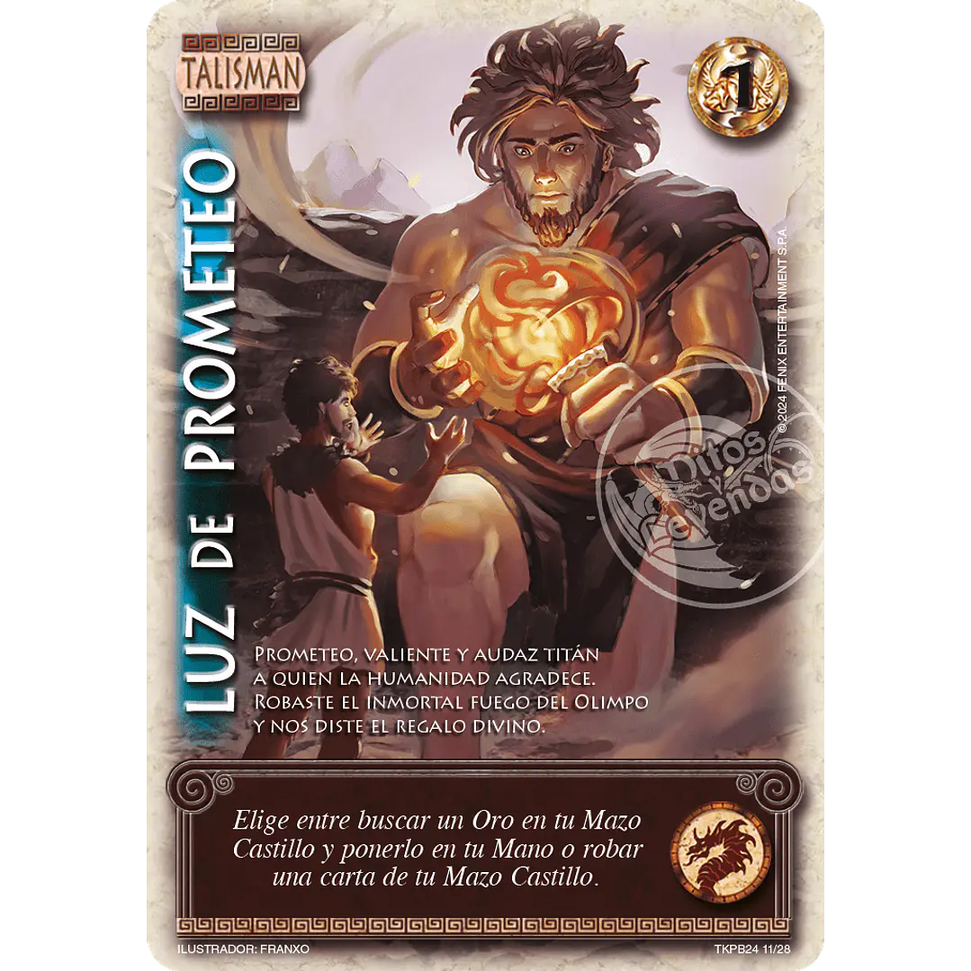 LUZ DE PROMETEO - SINGLES MITOS Y LEYENDAS 1