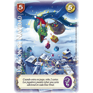 DRAGÓN DE NAVIDAD - SINGLES MITOS Y LEYENDAS