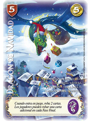 DRAGÓN DE NAVIDAD - SINGLES MITOS Y LEYENDAS