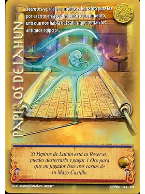 PAPIRO DE LAHUN - SINGLES MITOS Y LEYENDAS