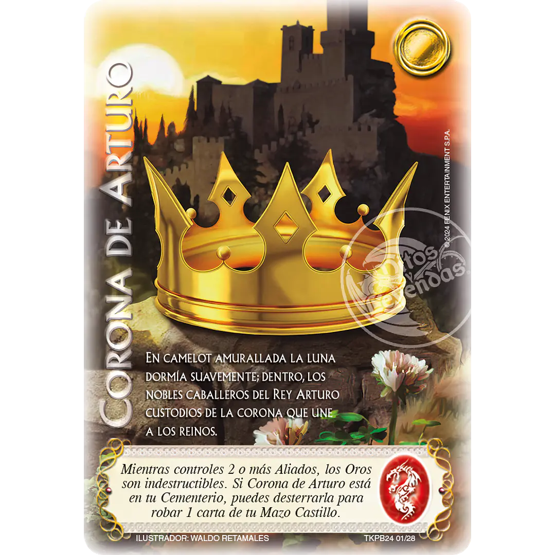 CORONA DE ARTURO PROMO - SINGLES MITOS Y LEYENDAS 1