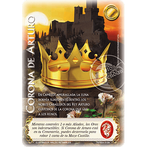 CORONA DE ARTURO PROMO - SINGLES MITOS Y LEYENDAS