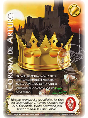 CORONA DE ARTURO PROMO - SINGLES MITOS Y LEYENDAS