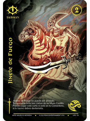 JINETES DE FUEGO LEGENDARIA - SINGLES MITOS Y LEYENDAS