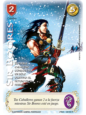 SIR BOORES (LEYENDAS PB 3.0 - REALES) - SINGLES MITOS Y LEYENDAS