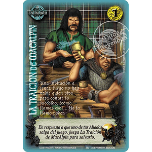 LA TRAICION DE MACALPIN - SINGLES MITOS Y LEYENDAS