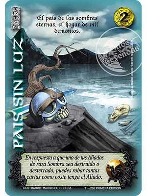 PAIS SIN LUZ FOIL - SINGLES MITOS Y LEYENDAS
