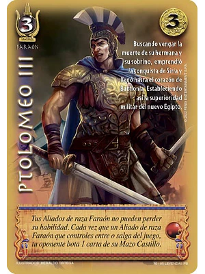 PTOLOMEO III - SINGLES MITOS Y LEYENDAS