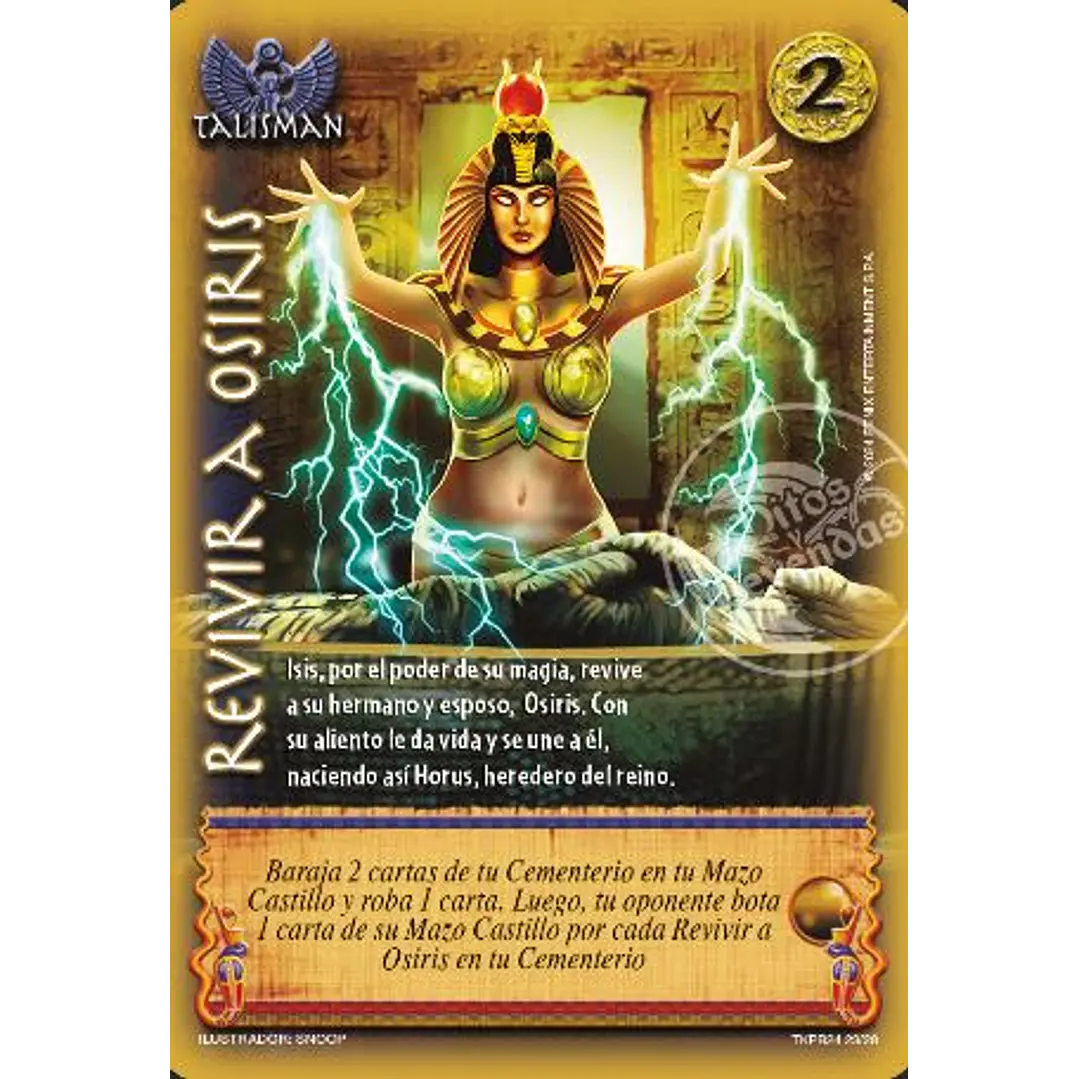 REVIVIR A OSIRIS - SINGLES MITOS Y LEYENDAS 1