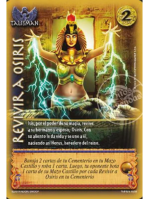 REVIVIR A OSIRIS - SINGLES MITOS Y LEYENDAS