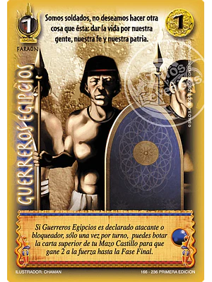 GUERREROS EGIPCIOS FOIL - SINGLES MITOS Y LEYENDAS