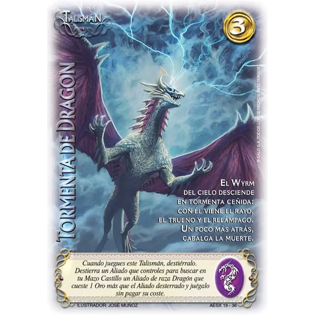 TORMENTA DE DRAGÓN - SINGLES MITOS Y LEYENDAS 1