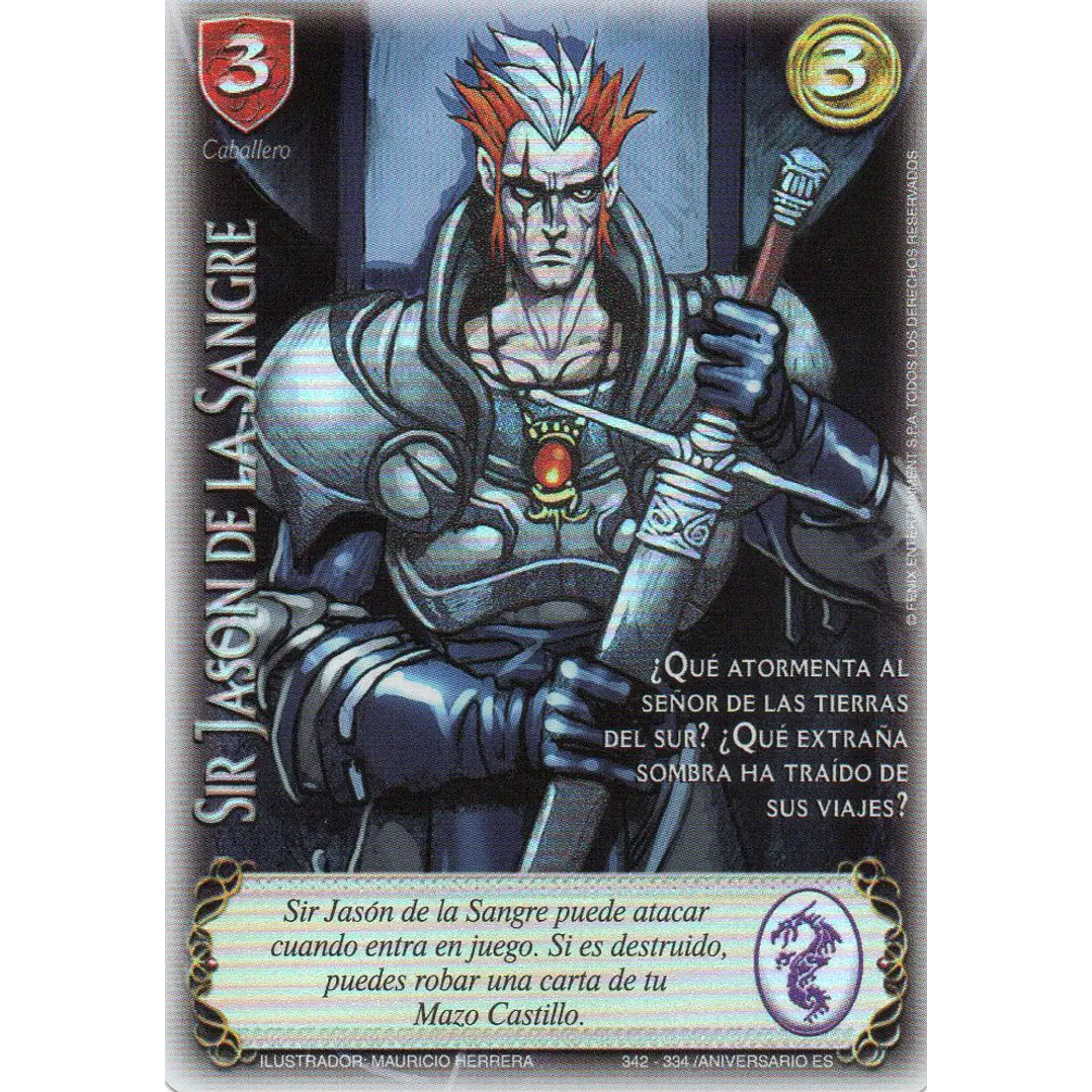 SIR JASON DE LA SANGRE - SINGLES MITOS Y LEYENDAS 1