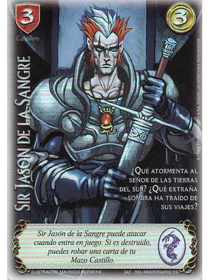 SIR JASON DE LA SANGRE - SINGLES MITOS Y LEYENDAS