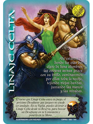 LINAJE CELTA (CRPB3 - DESAFIANTE)