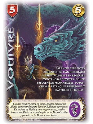Vouivre (AESX - Corte de la Furia) - SINGLES MITOS Y LEYENDAS