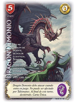DRAGON DEMONIO - SINGLES MITOS Y LEYENDAS