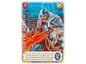 SIR PALAMADES FOIL - SINGLES MITOS Y LEYENDAS