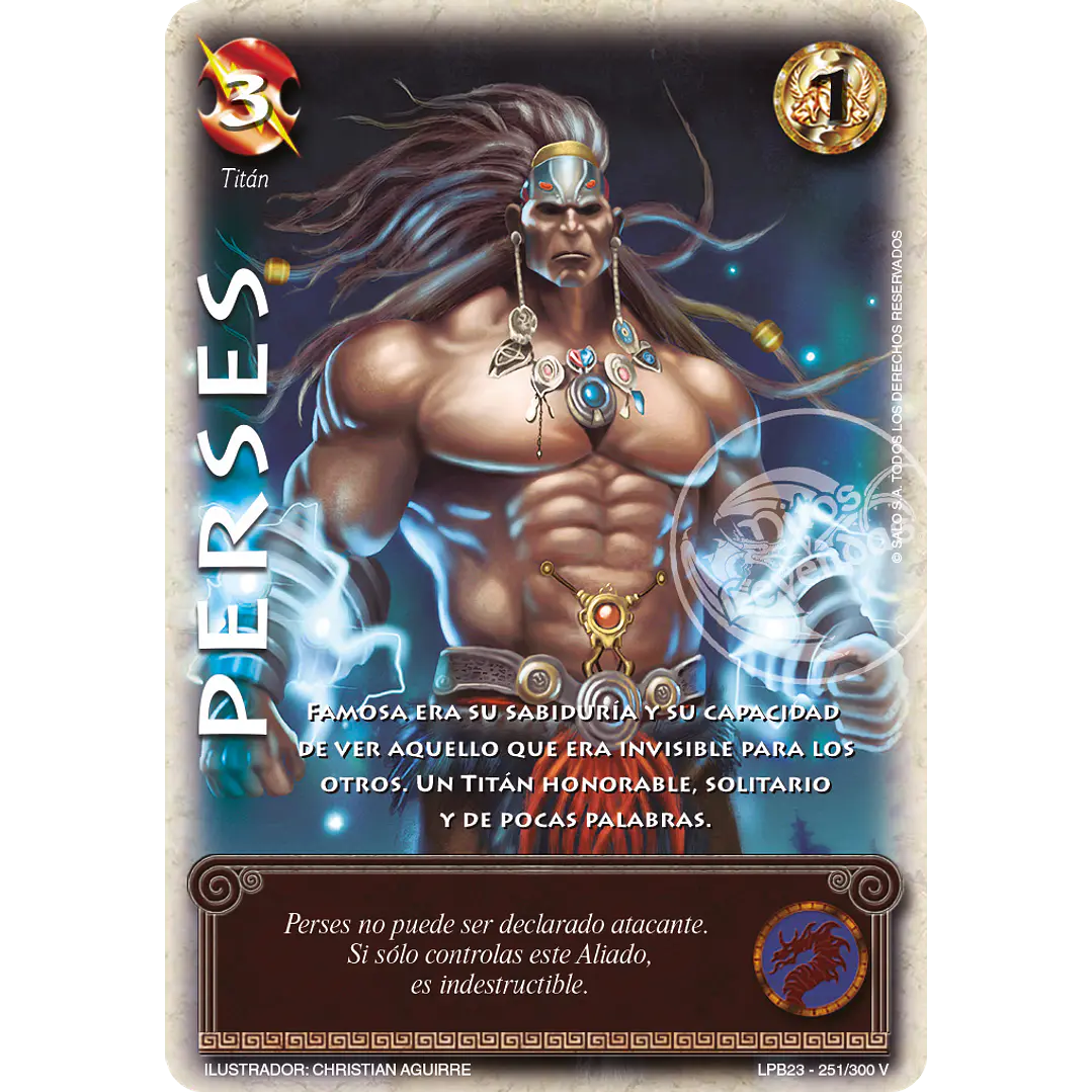 PERSES FOIL - SINGLES MITOS Y LEYENDAS 1