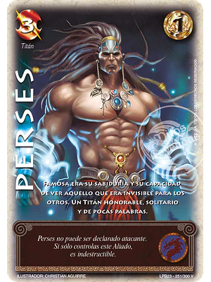 PERSES FOIL - SINGLES MITOS Y LEYENDAS
