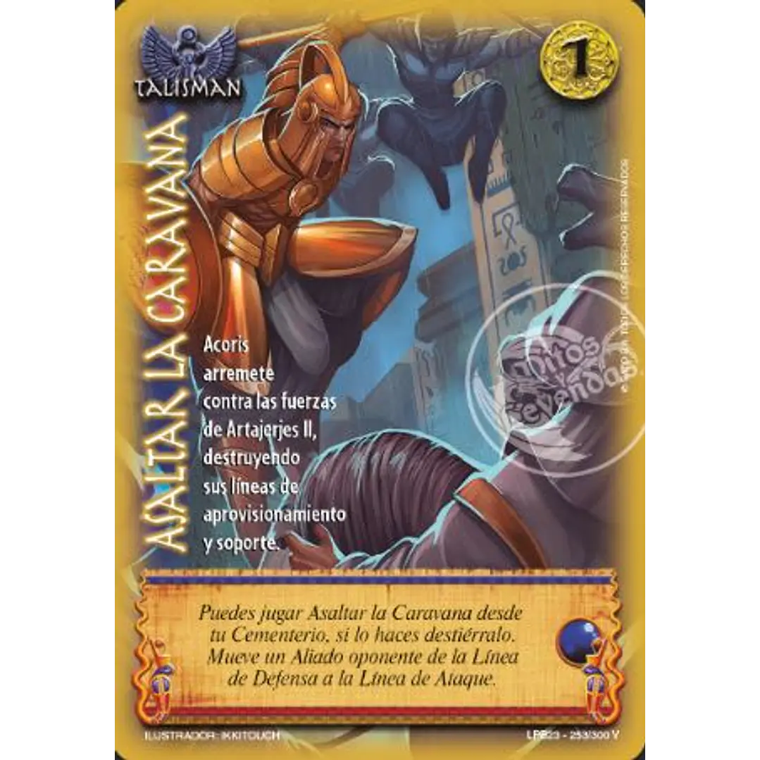 ASALTAR LA CARAVANA FOIL - SINGLES MITOS Y LEYENDAS 1