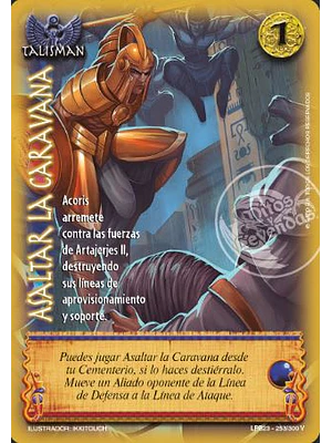 ASALTAR LA CARAVANA FOIL - SINGLES MITOS Y LEYENDAS