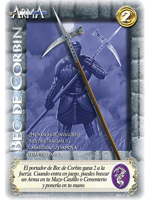 BEC DE CORBIN - SINGLES MITOS Y LEYENDAS