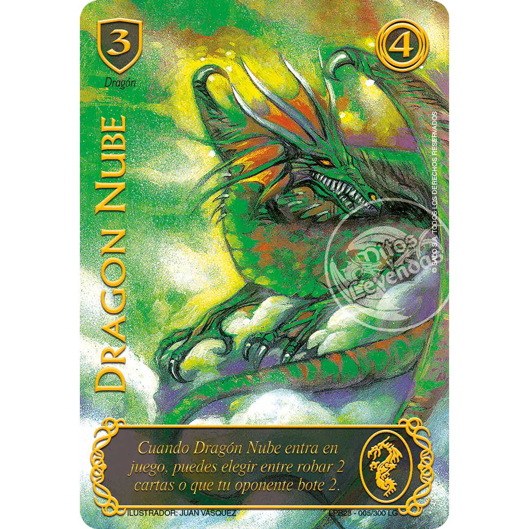 DRAGON NUBE LEGENDARIO - SINGLES MITOS Y LEYENDAS 1