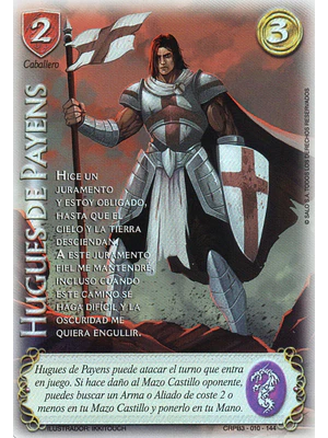 HUGUES DE PAYENS - SINGLES MITOS Y LEYENDAS
