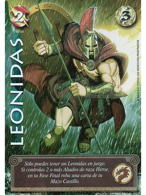 LEONIDAS BUY A BOX - SINGLES MITOS Y LEYENDAS