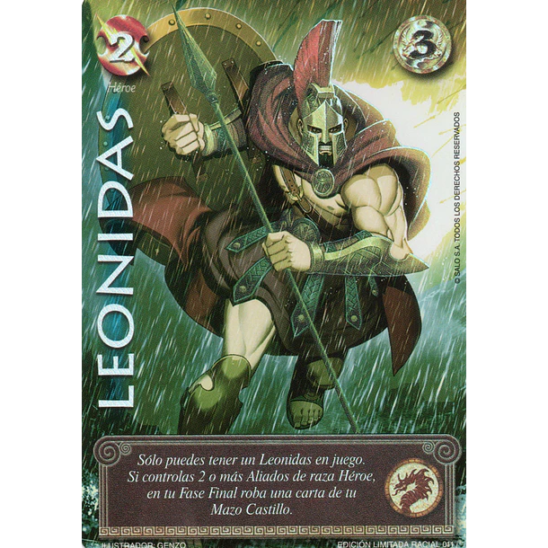 LEONIDAS BUY A BOX - SINGLES MITOS Y LEYENDAS