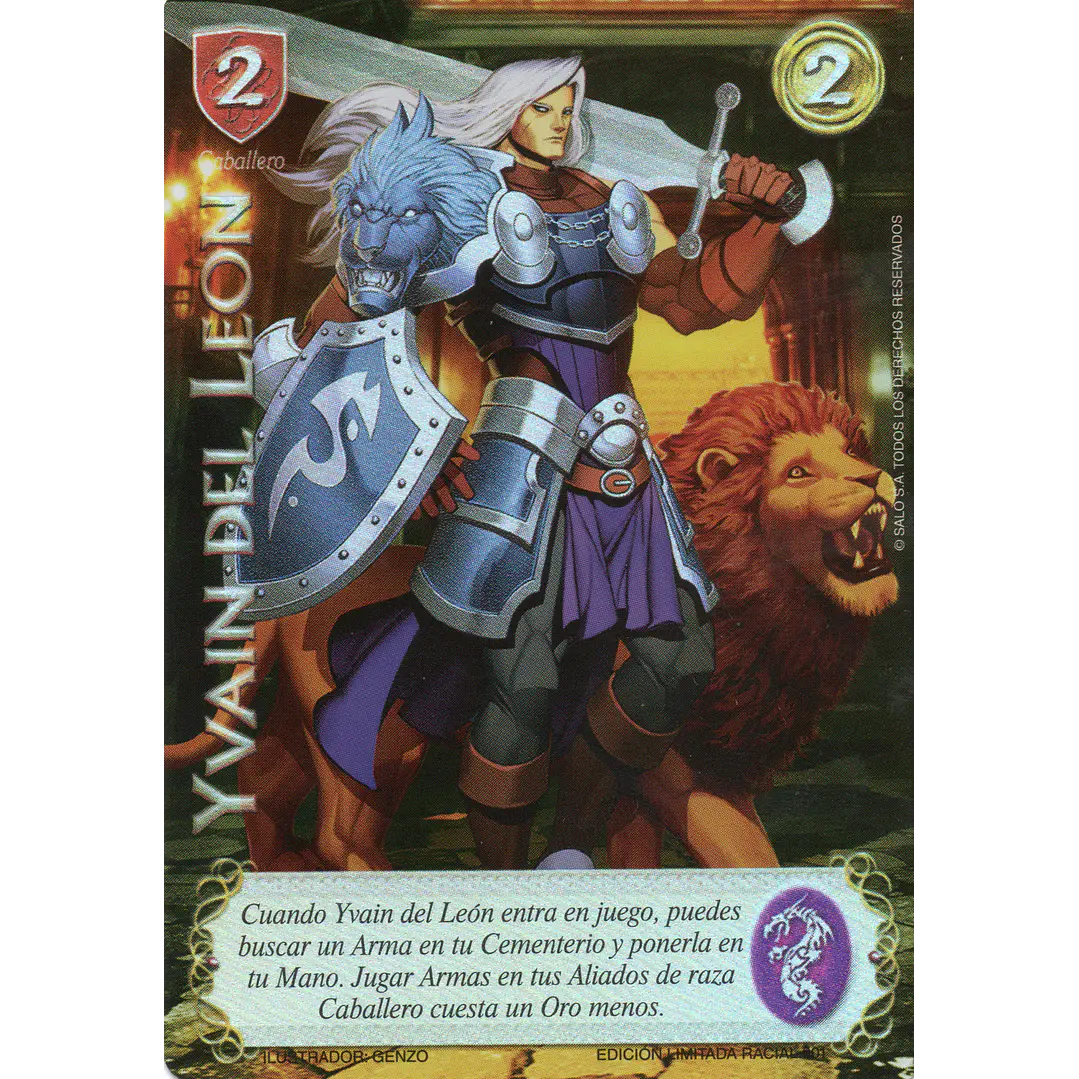 YVAIN DEL LEON BUY A BOX - SINGLES MITOS Y LEYENDAS 1