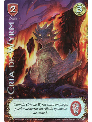 CRIA DE WYRM BUY A BOX - SINGLES MITOS Y LEYENDAS