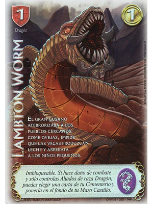 LAMBTON WORM - SINGLES MITOS Y LEYENDAS