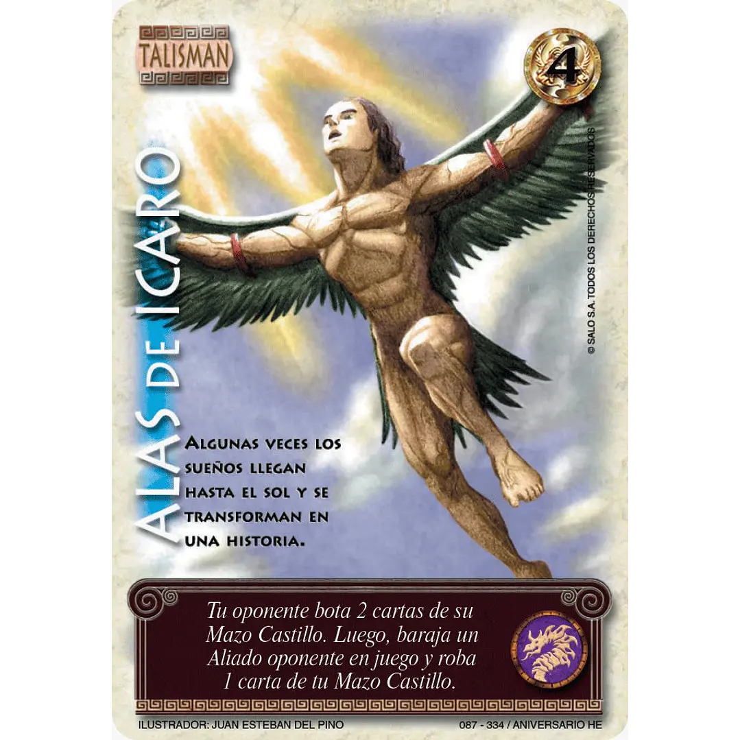 ALAS DE ICARO - SINGLES MITOS Y LEYENDAS 1