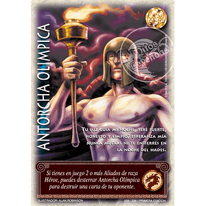 ANTORCHA OLIMPICA - SINGLES MITOS Y LEYENDAS