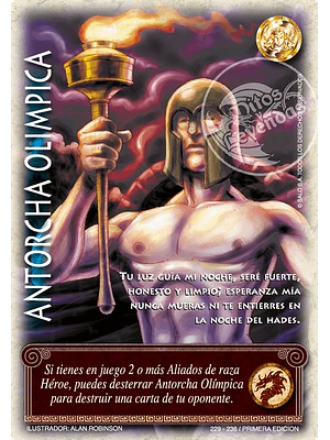 ANTORCHA OLIMPICA - SINGLES MITOS Y LEYENDAS