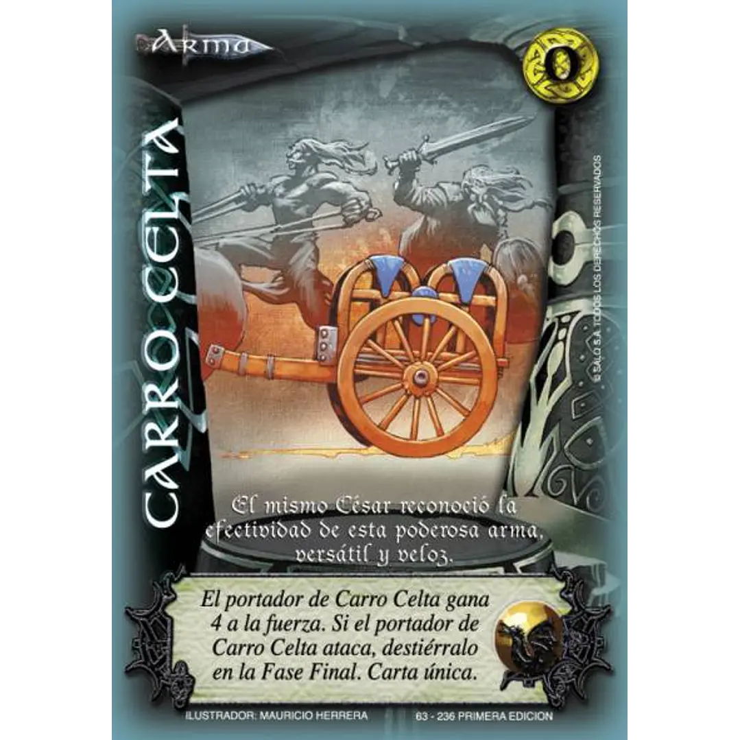 CARRO CELTA - SINGLES MITOS Y LEYENDAS 1