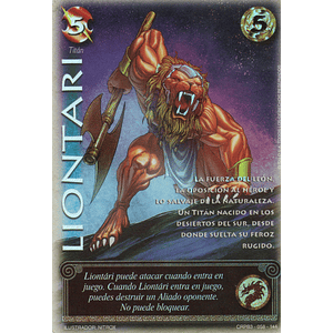 LIONTARI - SINGLES MITOS Y LEYENDAS