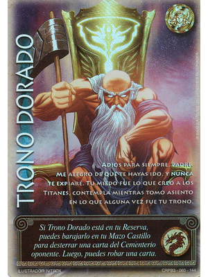 TRONO DORADO - SINGLES MITOS Y LEYENDAS